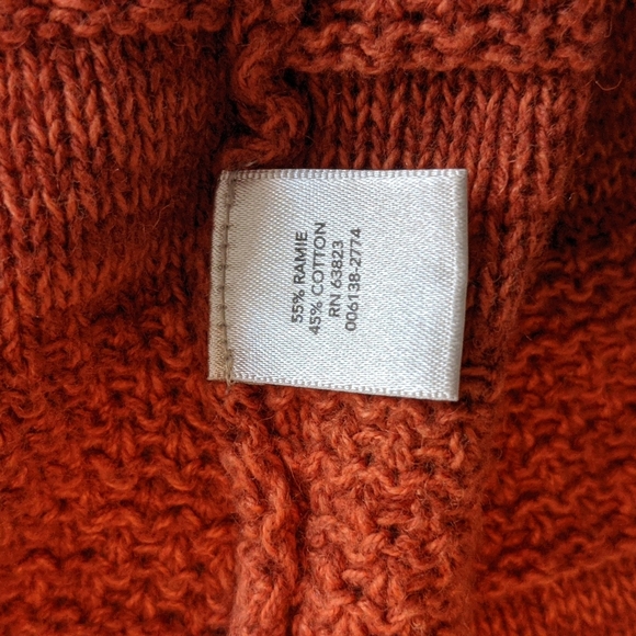 Beautiful Rust Colored CJ Banks Cardigan - Picture 6 of 6